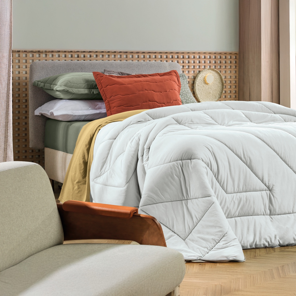 Bettdecke aus Gekämmter Baumwolle - Altenburg