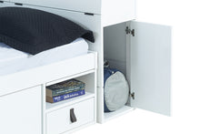 Bett mit Stauraum BALI + Lattenrost (mit oder ohne Kopfende)