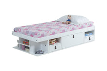 Bett mit Stauraum BALI + Lattenrost (mit oder ohne Kopfende)