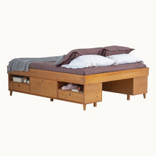 Funktionsbett Amalfi - Bett mit Bettkasten und viel Stauraum - Memomad