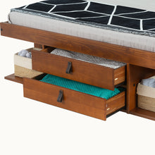 Funktionsbett Bali 180x200 cm - Bett mit Bettkasten und viel Stauraum