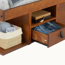 Funktionsbett Bali 180x200 cm - Bett mit Bettkasten und viel Stauraum