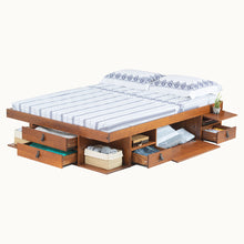 Funktionsbett Bali 160x200 cm - Bett mit Stauraum und Bettkasten - Inkl. Lattenrost - Memomad