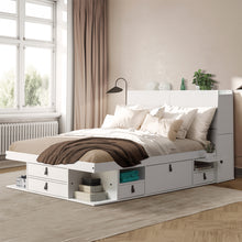 Funktionsbett Bali 150x200 cm - Bett mit Bettkasten und viel Stauraum