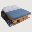 Funktionsbett Bali 180x200 cm - Bett mit Bettkasten und viel Stauraum