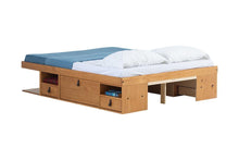 Funktionsbett Bali 160x200 cm - Bett mit Stauraum und Bettkasten - Inkl. Lattenrost - Memomad