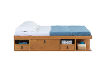 Funktionsbett Bali 160x200 cm - Bett mit Bettkasten und viel Stauraum - Inkl. Lattenrost