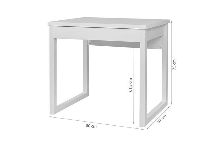 Schreibtisch Duna - Passt auch als Schminktisch, in 3 Größen und 2 Farben - Memomad